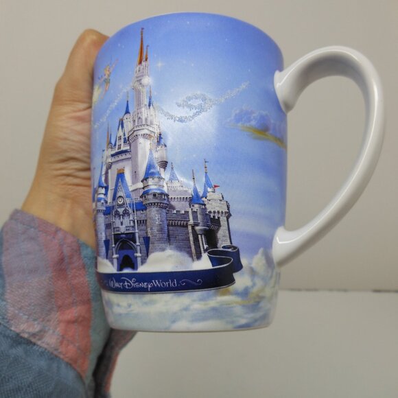 Authentic Original Disney Parks Walt Disney World 3D Castle Coffee Mug Cup - Picture 5 of 6